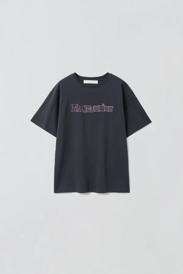 M SIMBOL GRAPHIC T-SHIRT_CHARCOAL
