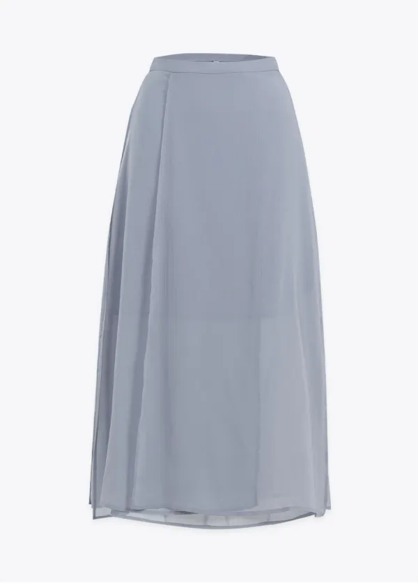 [25-36]  Winorin Chiffon Layered Skirt  위노린 쉬폰 레이어드 스커트 (여름-클래식룩-페미닌룩-쉬폰스커트-롱스커트-세미A라인-레이어드-레이어드스커트-여름하객룩-여름출근룩-빅사이즈-자체제작) 
