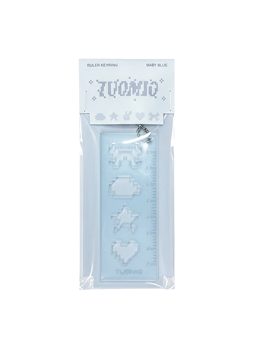 뚜오미오 RULER KEYRING [BABY BLUE] 상품 이미지 2