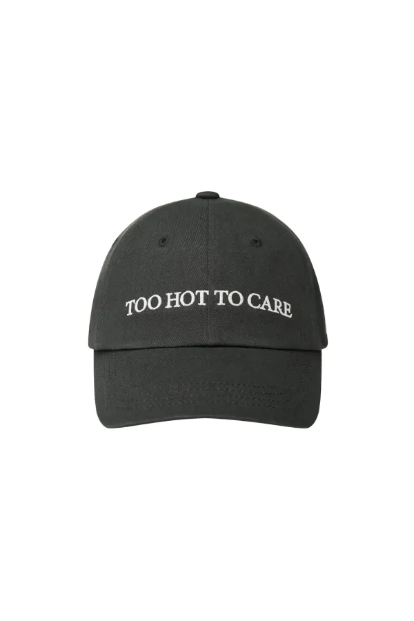 QUOTE BALL CAP-GRAY