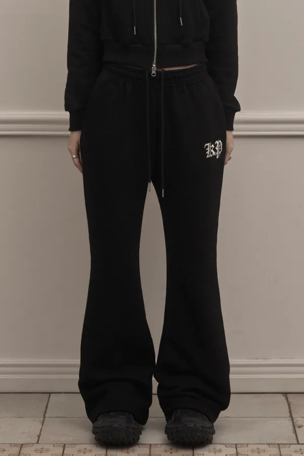 Chrome Bootcut Pants (black)