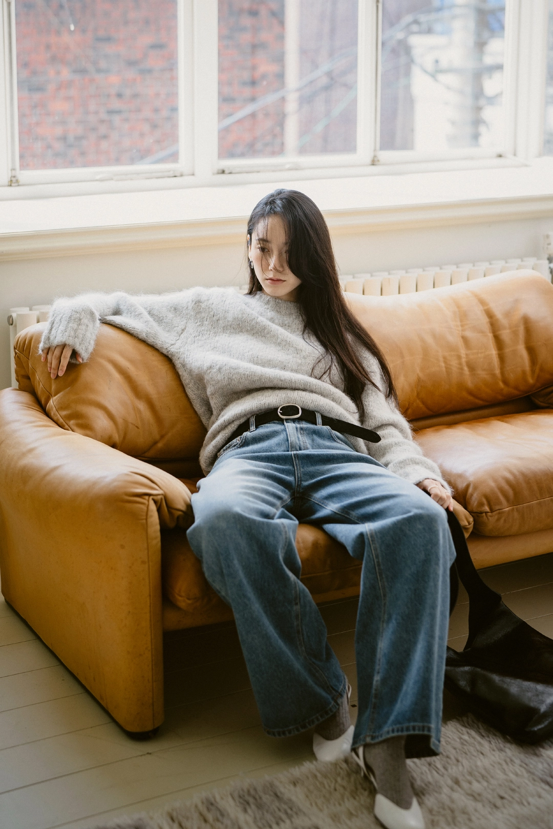스앨더 30266_Signature suede belt 상품 이미지 2