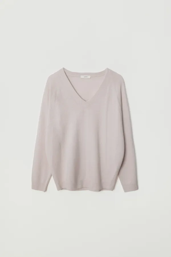 SOREL WHOLEGARMENT V-NECK KNIT_PINK
