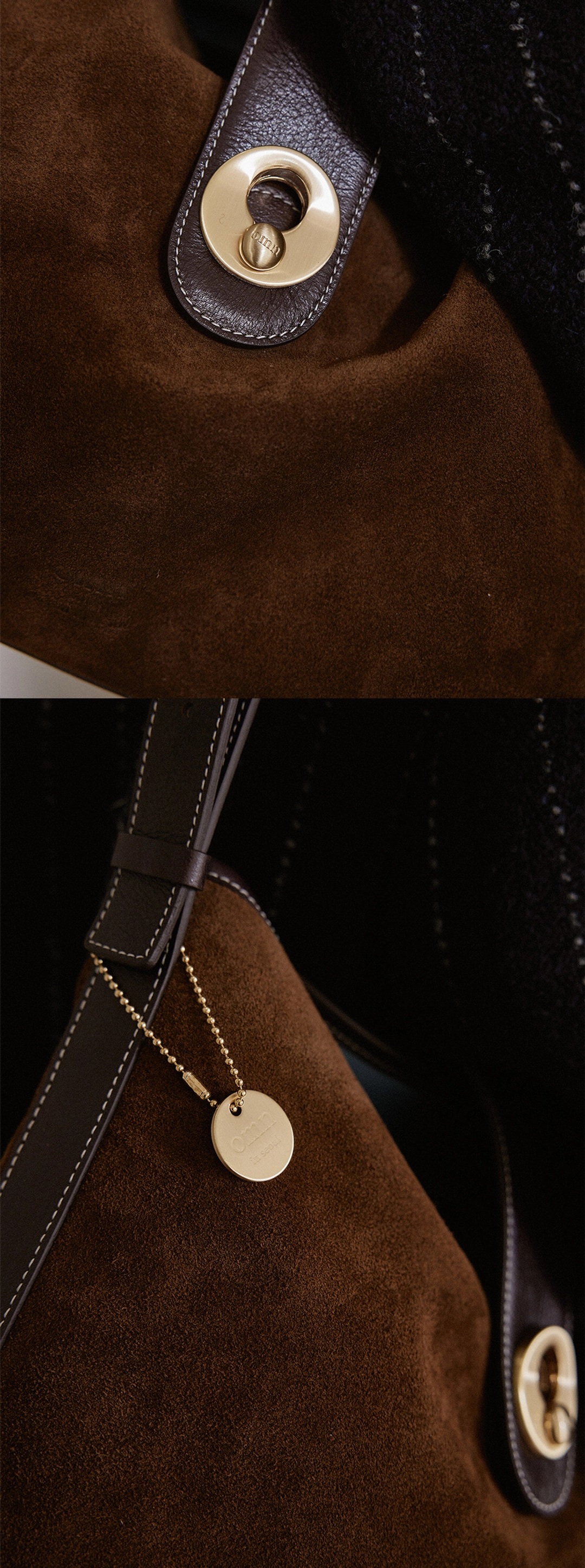 옴니포턴트 momentum tote bag _Suede brown 상품 이미지 2