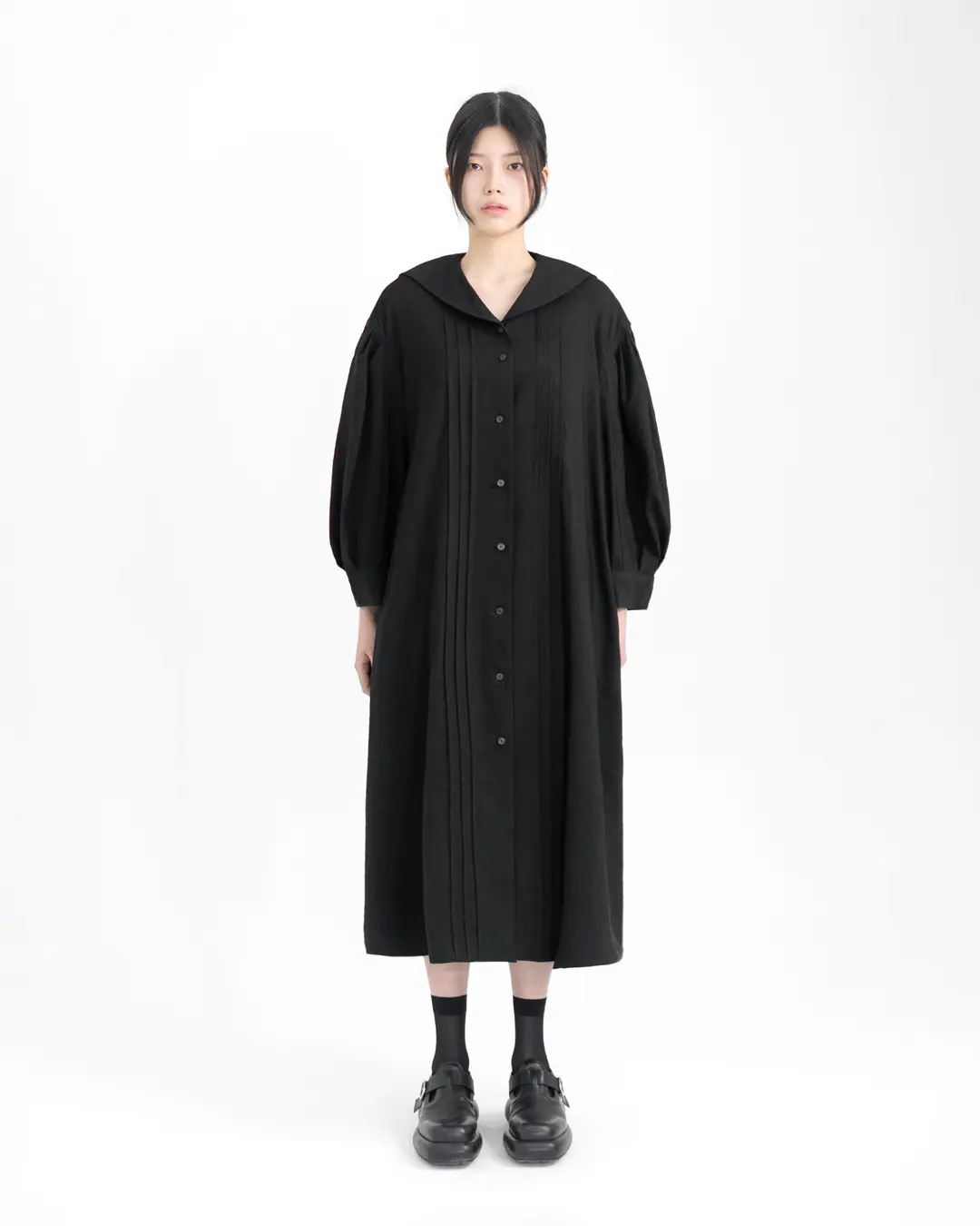 유노이아 full sleeve sailor dress 상품 이미지 2