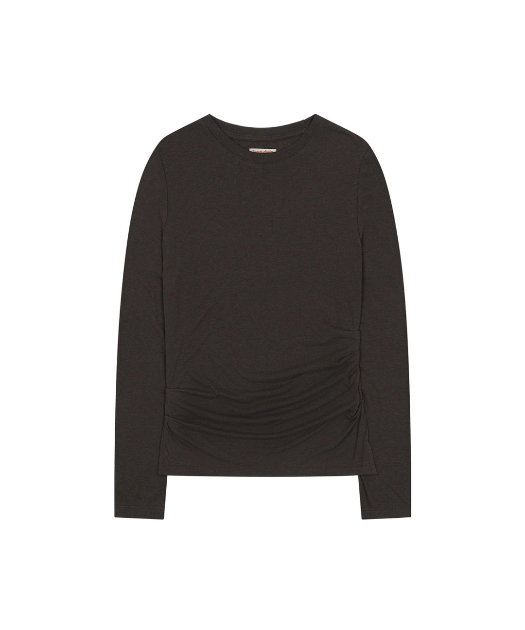 반원 아뜰리에 A3633 드레이프 셔링 탑_Dark brown 상품 이미지 1