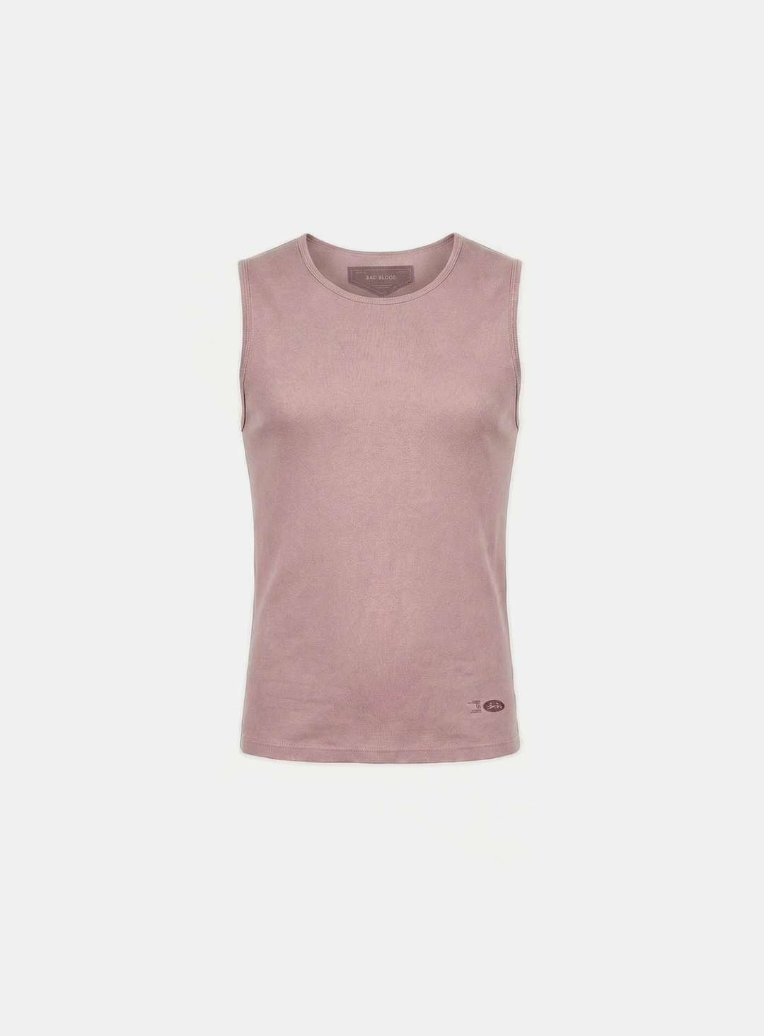 배드블러드 [w-tnk26-016] BS Cotton Jersey Classic Tank - Pink 상품 이미지 3