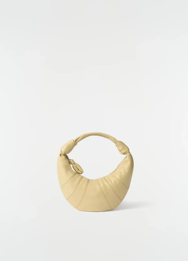 MINI FORTUNE CROISSANT BAG IN LEATHER