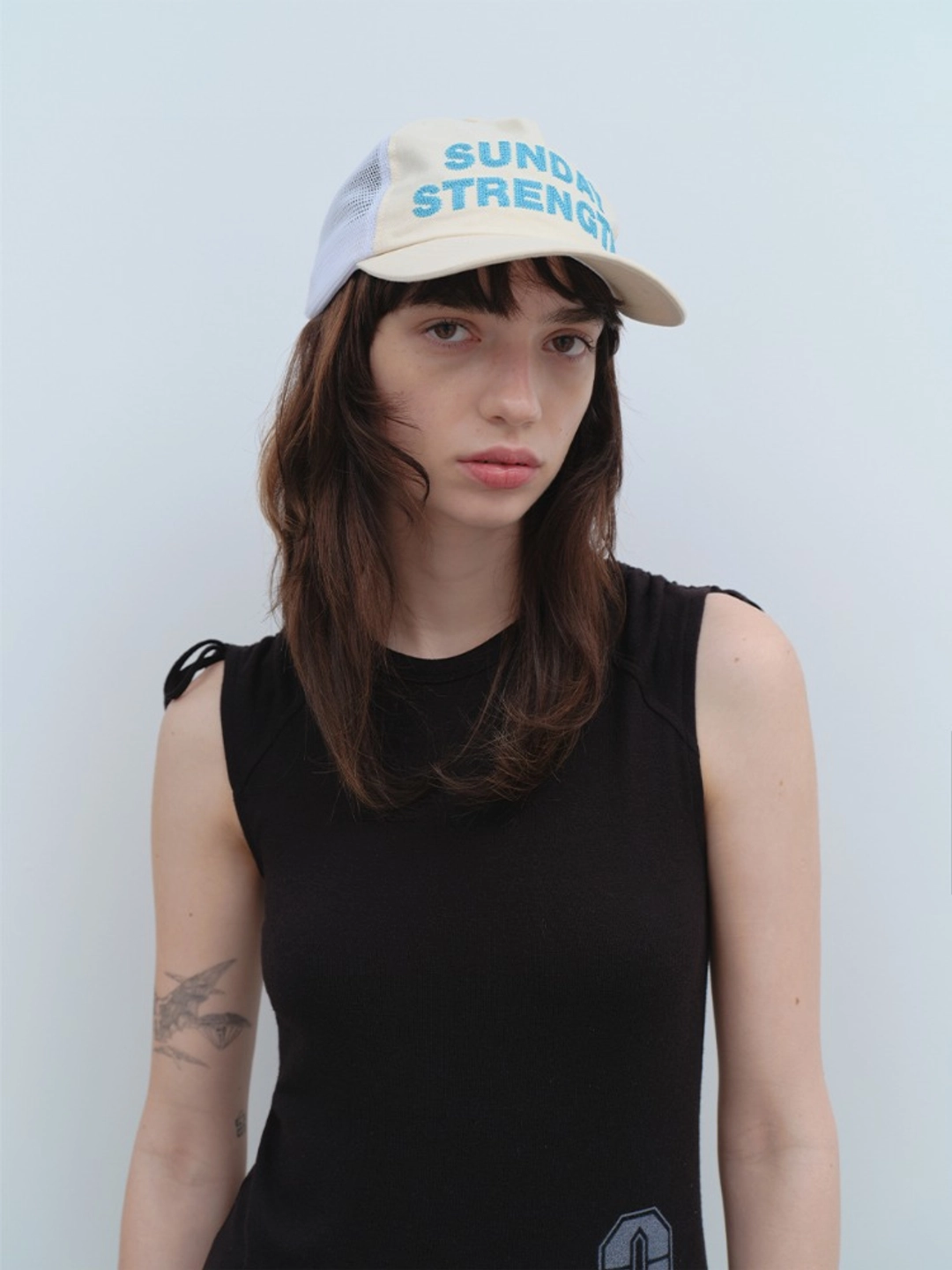 밀로 우먼 Sunday Trucker Cap [Ecru] 상품 이미지 2