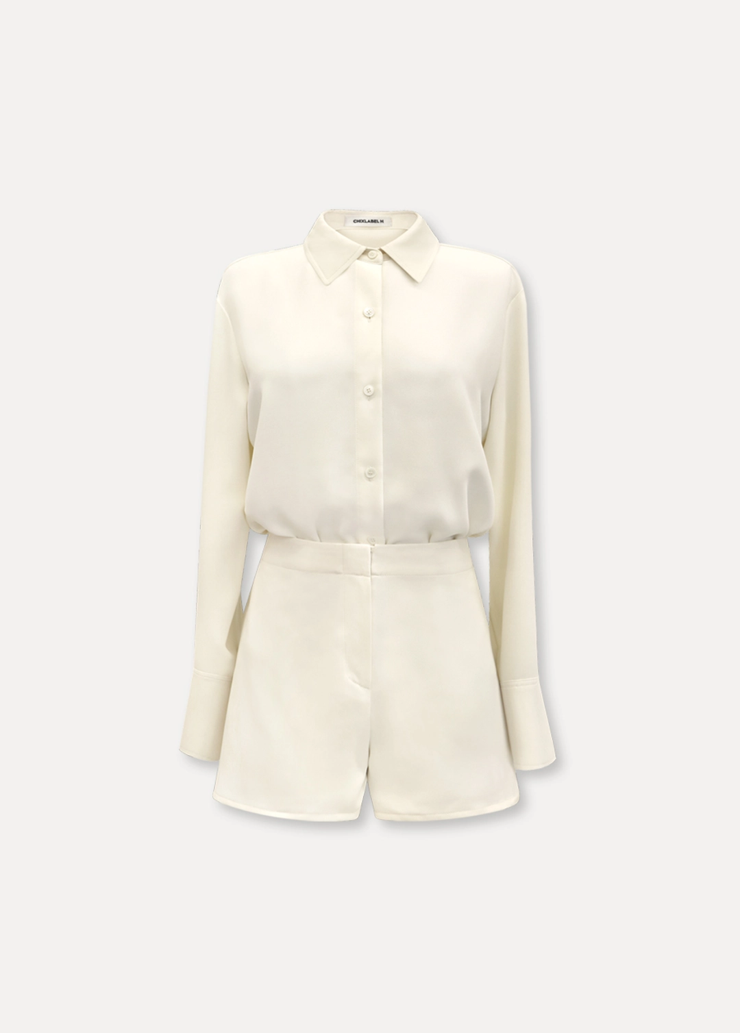 칙스라벨 CHIXLABEL H 카일리 실키 점프수트 - Cream 상품 이미지 1