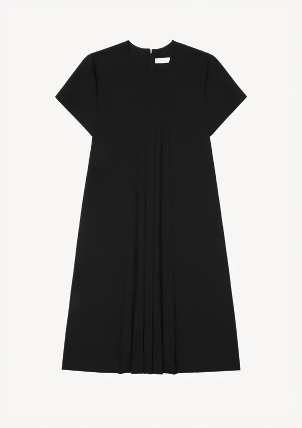 Biwa Long Dress in Black