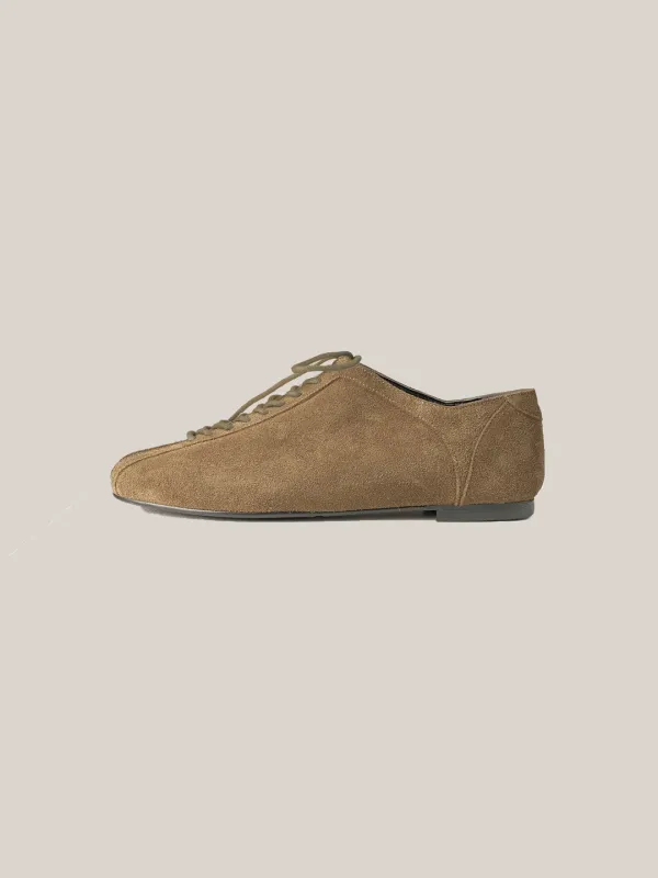 SUEDE TANZ LOAFER [ KHAKI ]