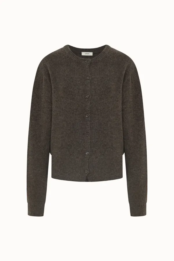 [7차 리오더]Holgament Baby Alpaca Cardigan[LMBEAUKN289]-Brown