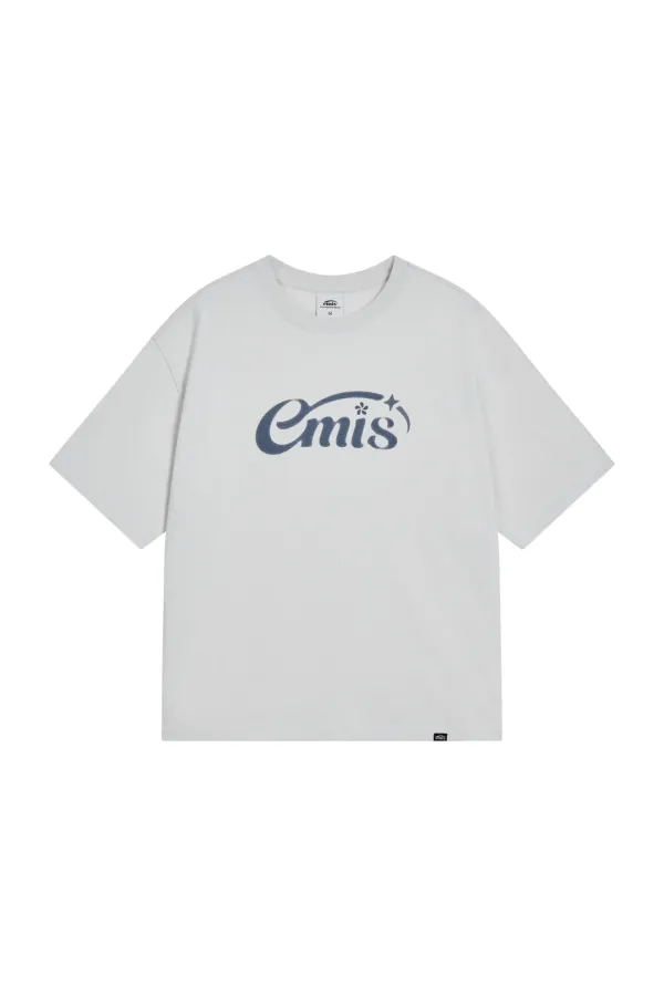 [6/22 예약배송] HALO LOGO T-SHIRT-LIGHT GRAY