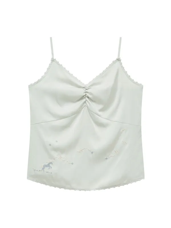 UNICORN STITCH SLEEVELESS (MINT)