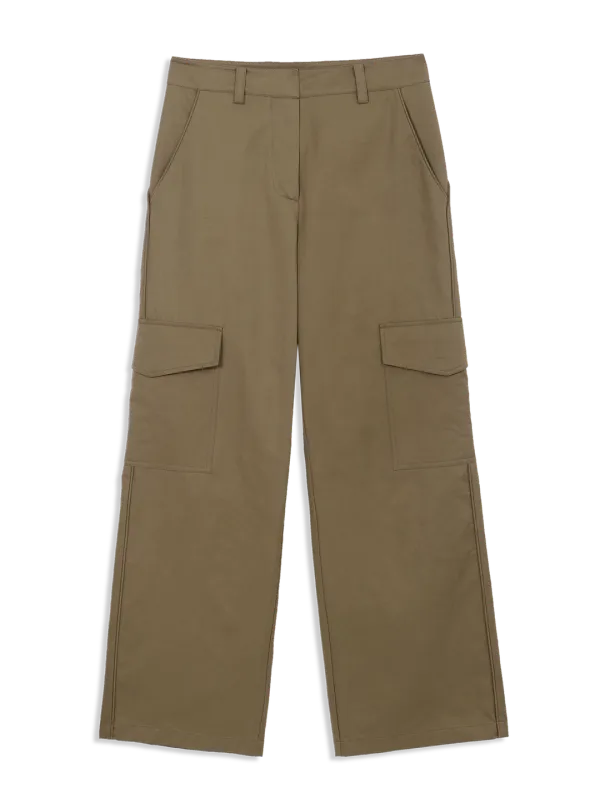 TWO POCKET FIELD PANTS (KHAKI BEIGE)