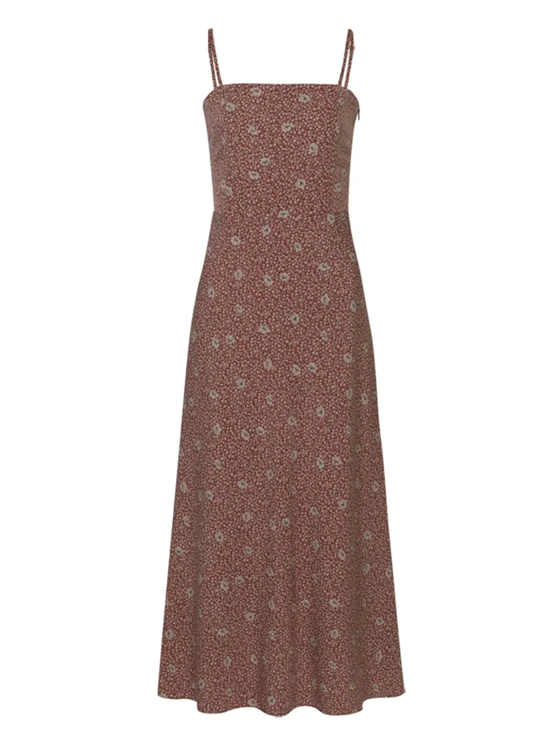 루루서울 Warm Holiday Dress (Brick Red) 상품 이미지 3