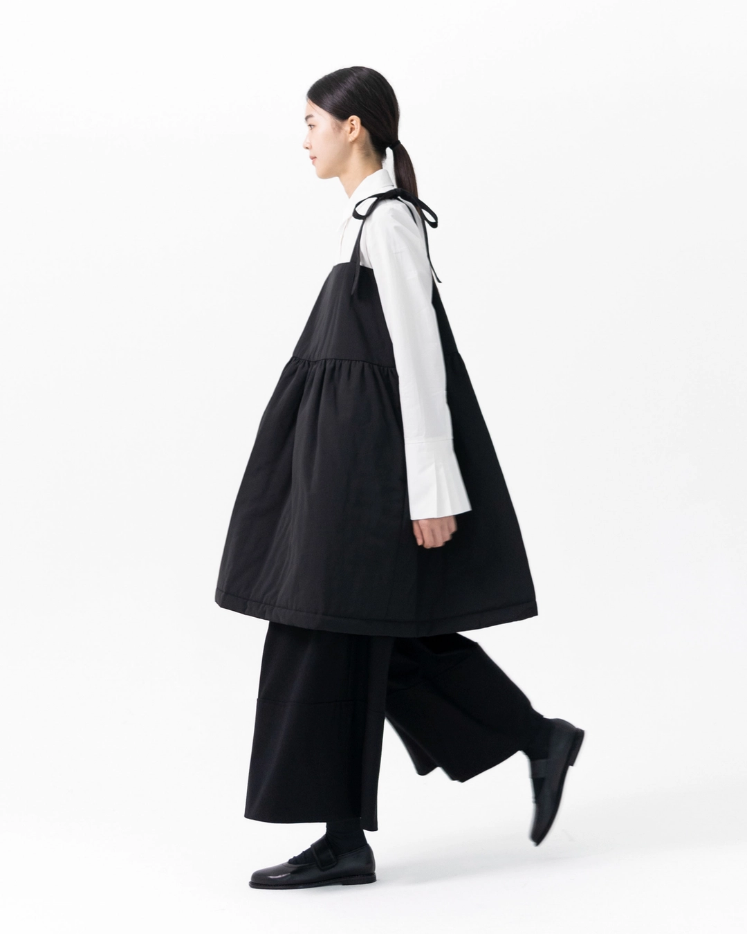 유노이아 ribbon padding vest 상품 이미지 2