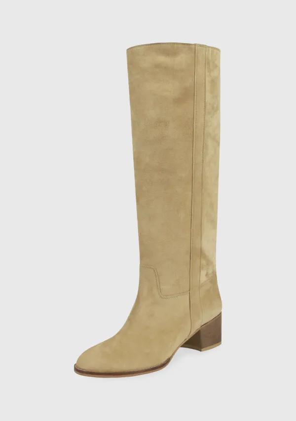 Sander Suede Long Boots