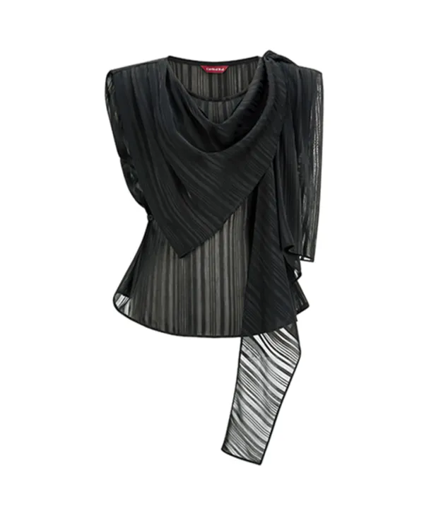 Louise blouse black