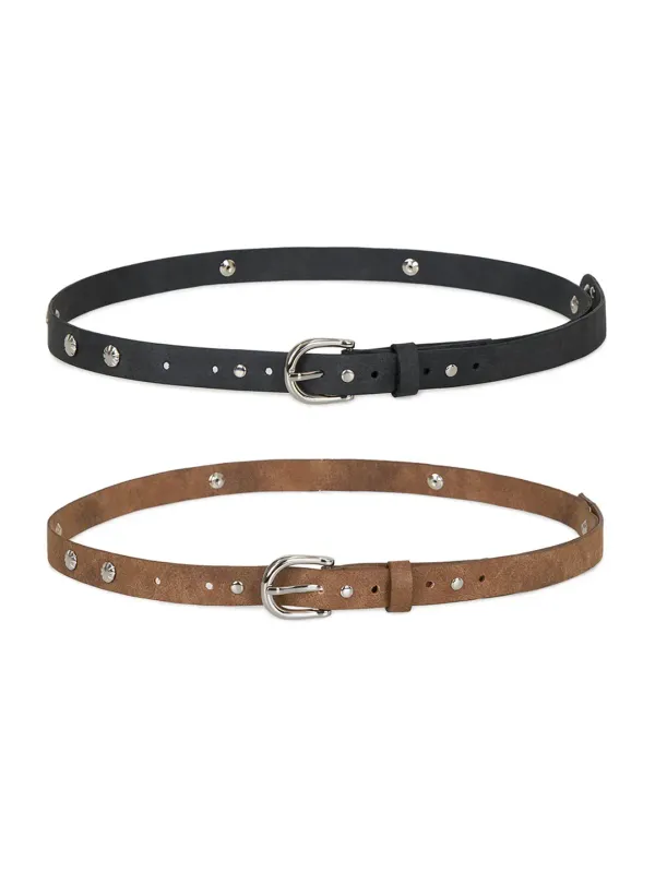 [5차 입고]Fibonacci Stud Belt (2 Colors)