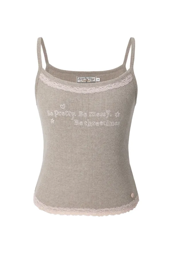 Be messy tank top