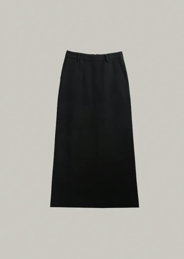 urban cotton skirt (black)