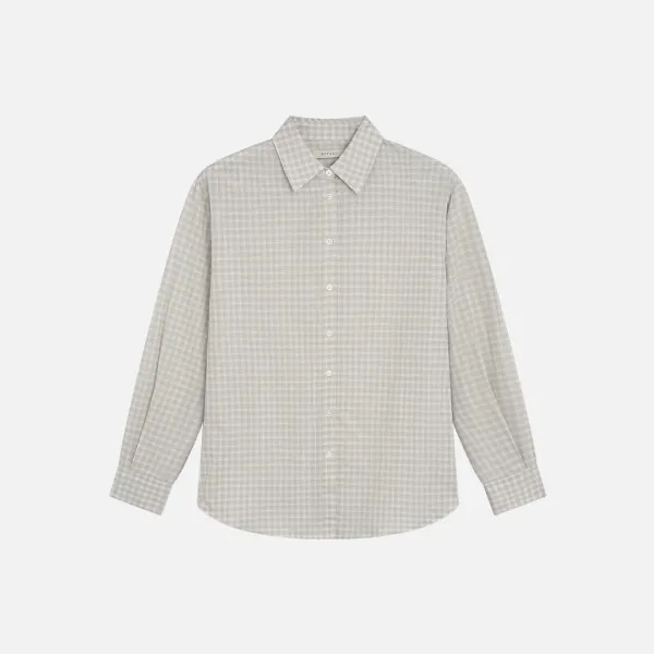 SITP5299 썸머 체크 셔츠_Gray