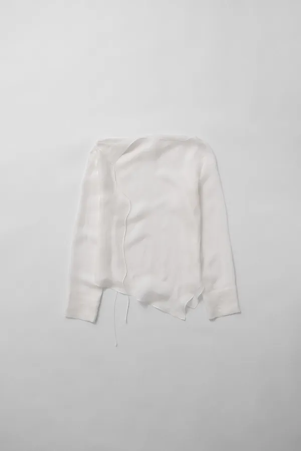 a fluid blouse (white)