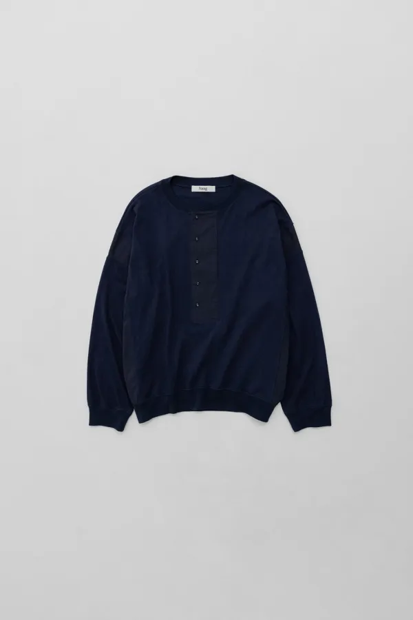 a mix henley (navy)