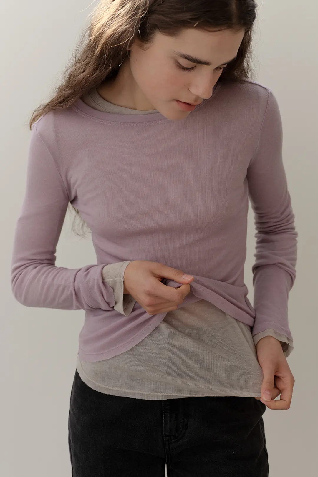 블랭크공삼 wool round t-shirt (10colors) 상품 이미지 2