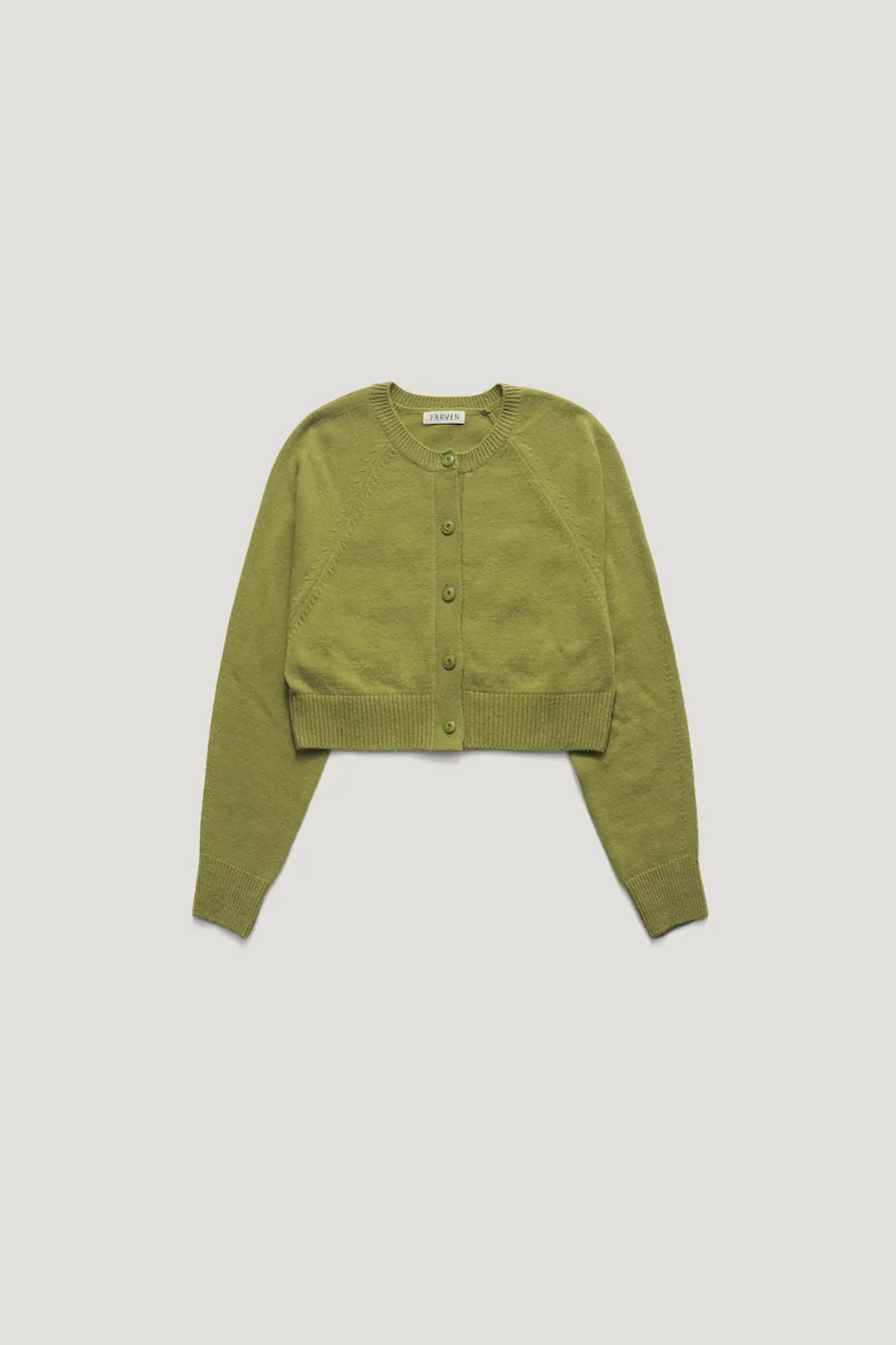GARDEN WOOL CROP CARDIGAN_WHITE GRAPE