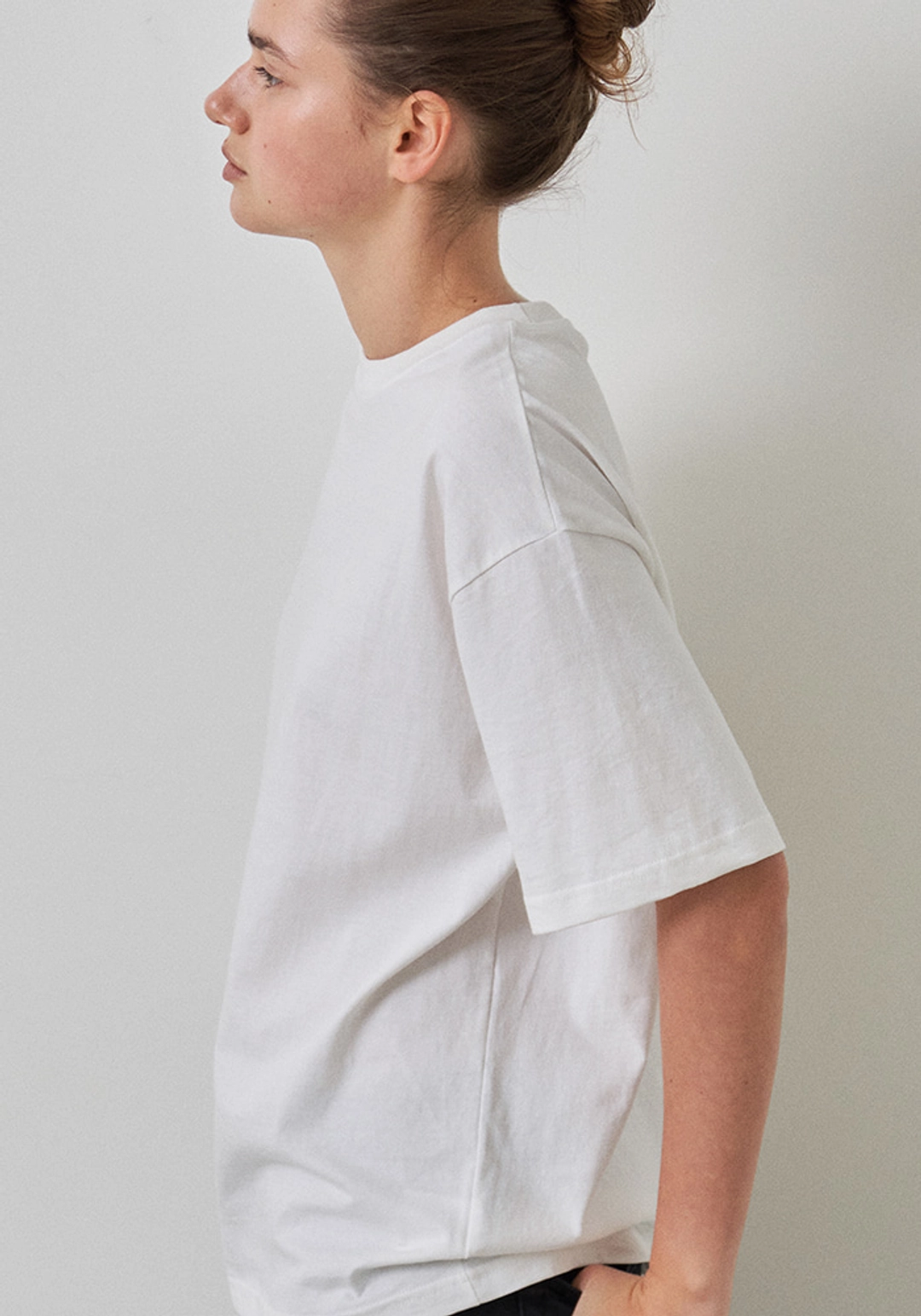 이브세이지 Basic loose-fit tee (Ivory) 상품 이미지 2