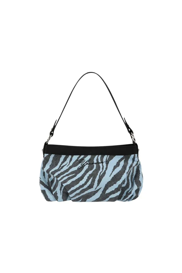 7/23 예약배송 mini dumpling bag (zebra blue)