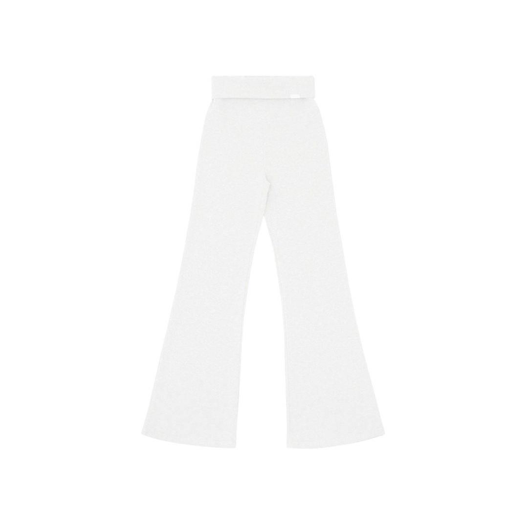 피브비 Ribbed Bootcut Leggings (cloud white) 상품 이미지 1