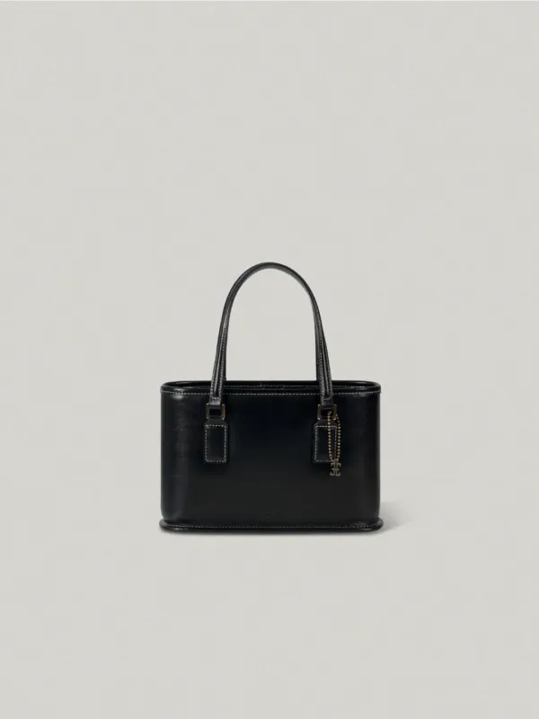 Mini Borough Bag Black - stitch미니 버로우백 - 스티치