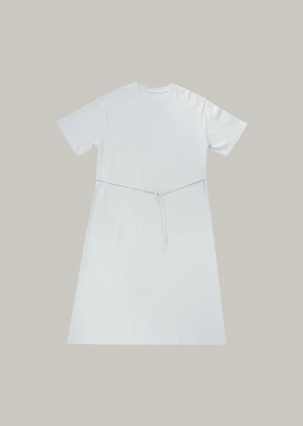 basic strap dress (light gray)