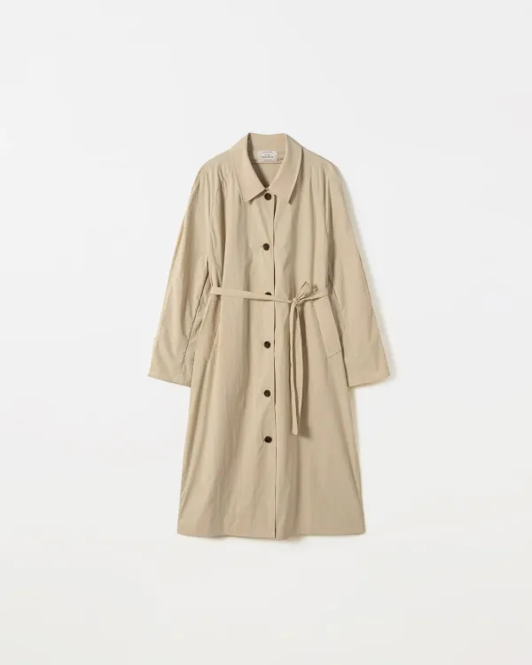 Lehe Shirring Trench Coat