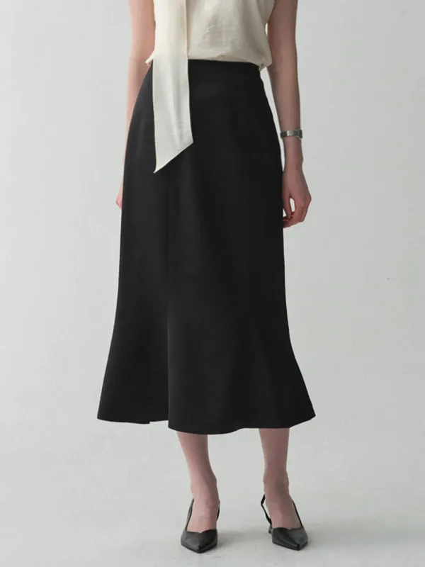 Satin Silky Mermaid Skirt(2color)