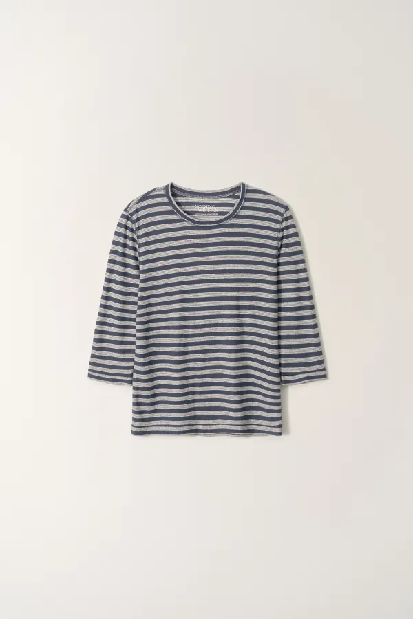 3RD / Marine stripe tee (Blue stripe)