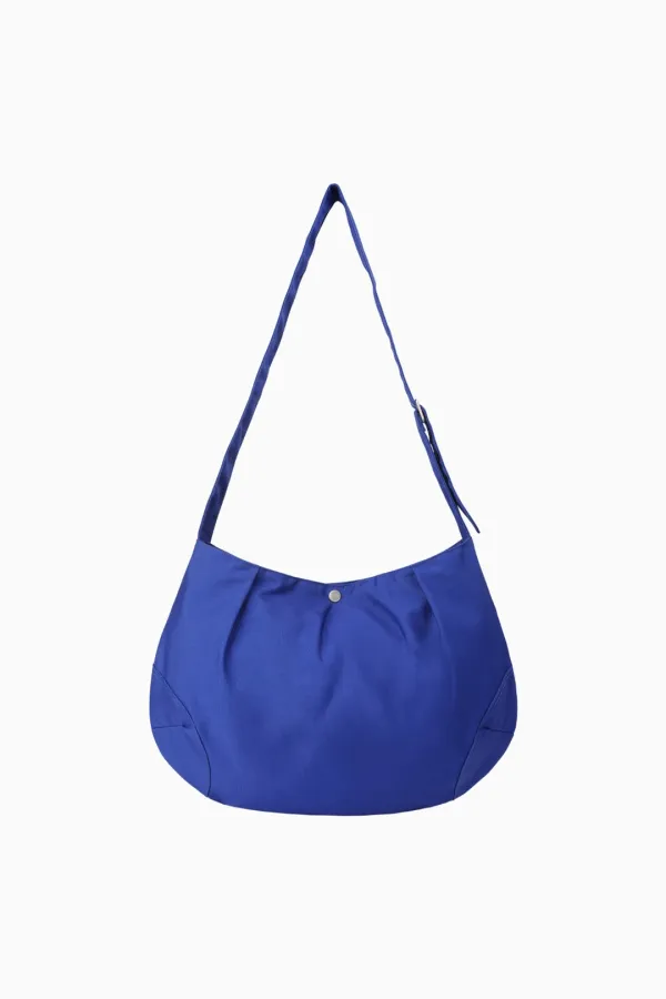 BUCKLE CROSS BAG, BLUE