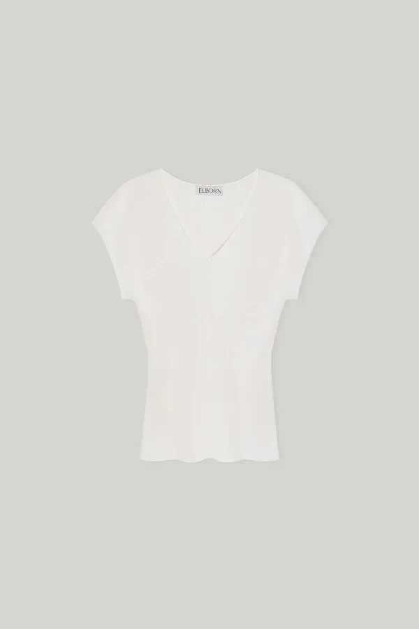 Niels V-neck Sleeve Knit Top