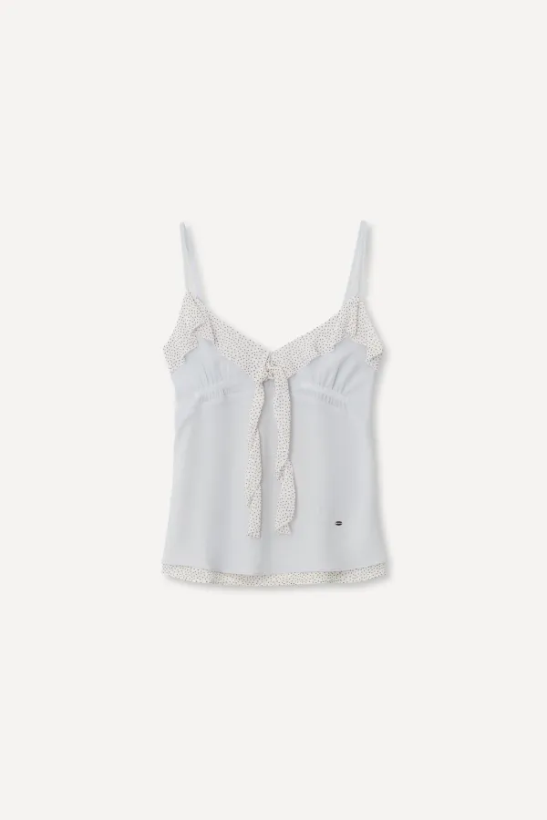Crepe Dot Top