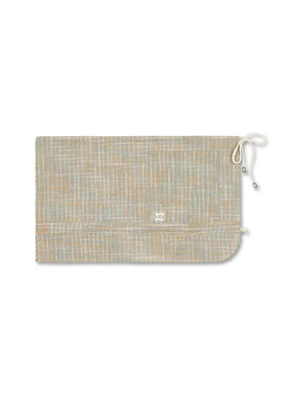 Jori Wrap Skirt/Sleeveless Top (Yellow Check)