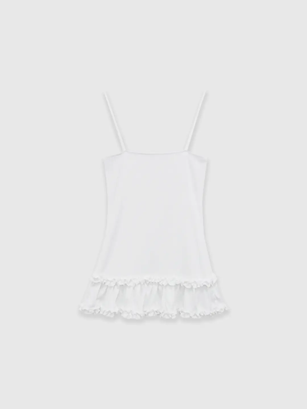 오디에스 15th 예약주문 [Essential] Frill Camisole (Ivory) 상품 이미지 3