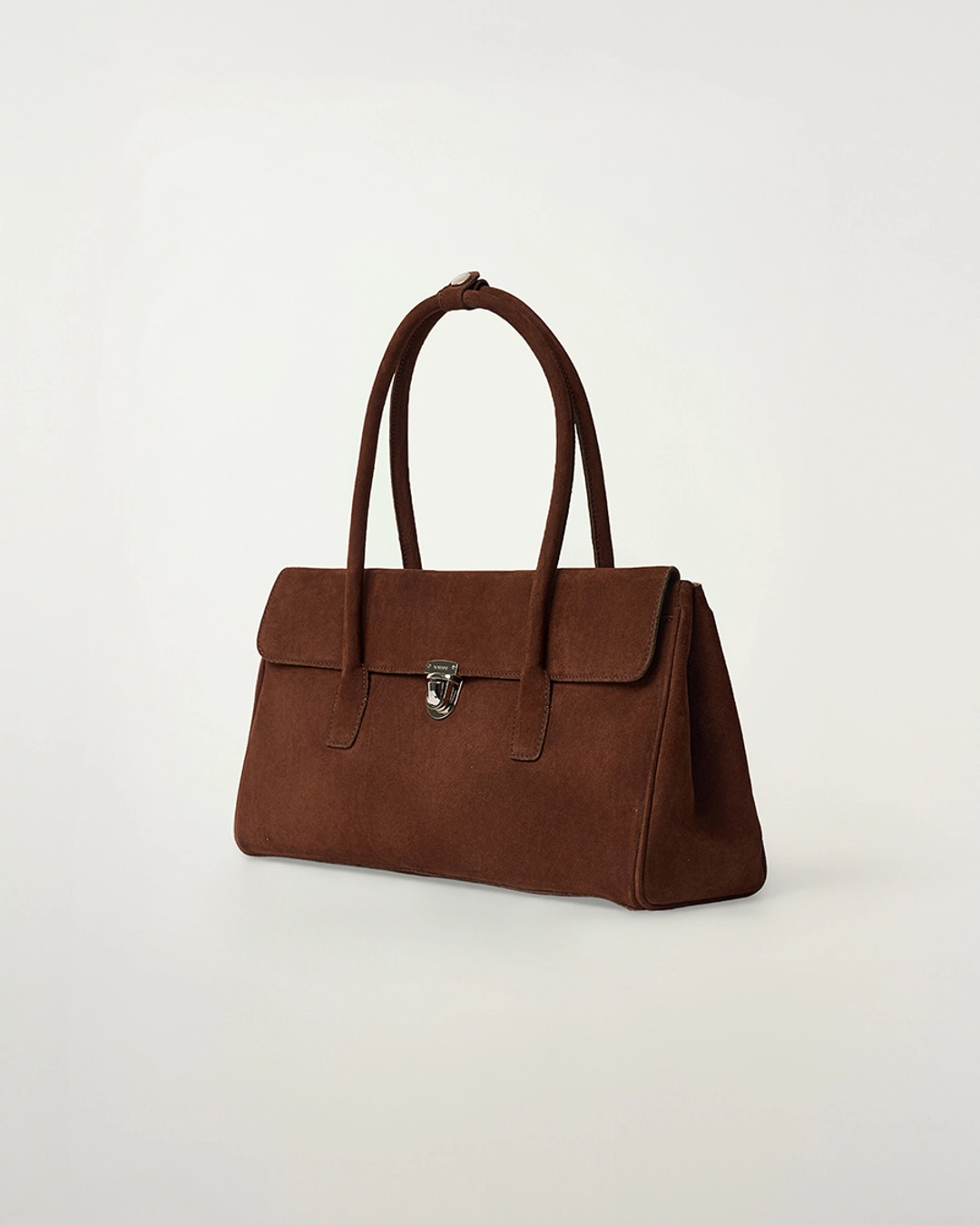 누아르나인 Frame Suede Bag [BROWN] 상품 이미지 2