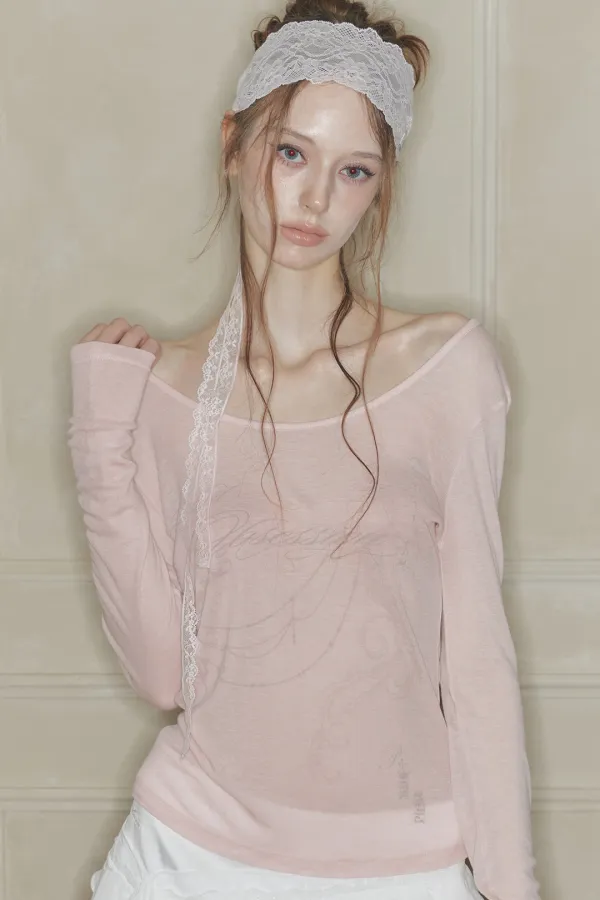 DUSK GRAPHIC TEE pink