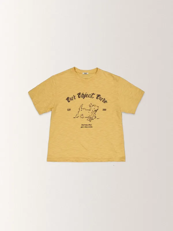 TERRIER GRAPHIC TEE [ SUN ]