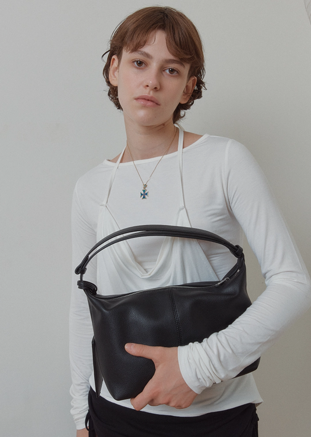 아노에틱 ANC SOFT MINI BAG_BLACK 상품 이미지 1