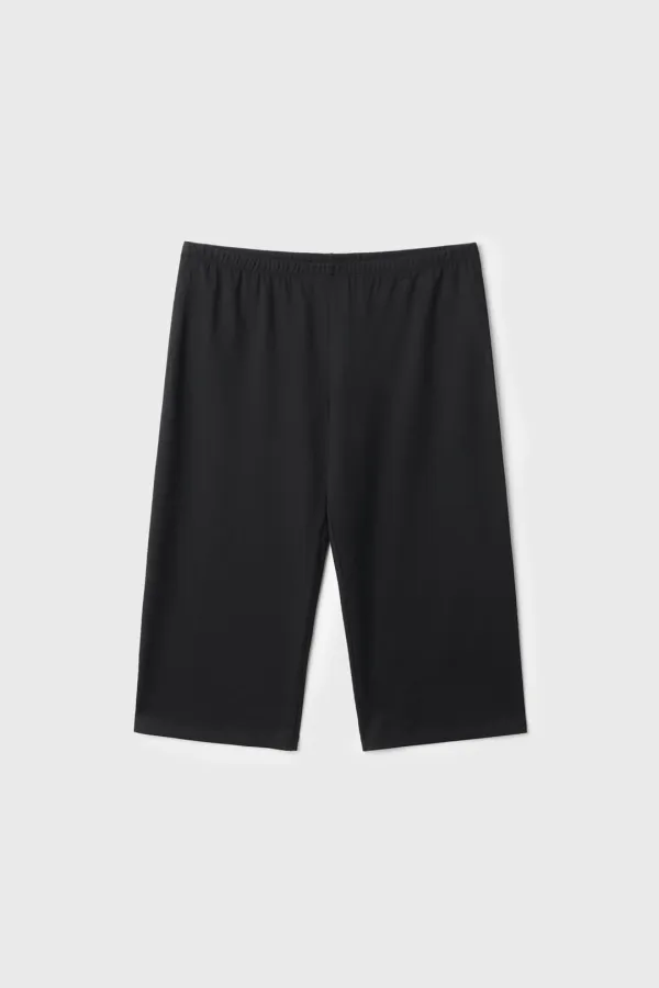 Brushed Jersey Short Pants (Black)